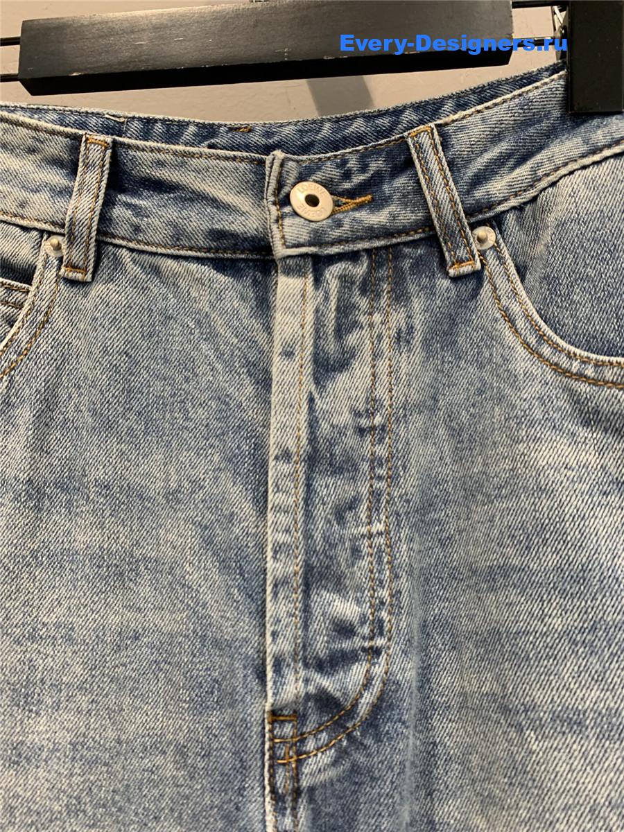 L0ew* anagram cropped jeans
