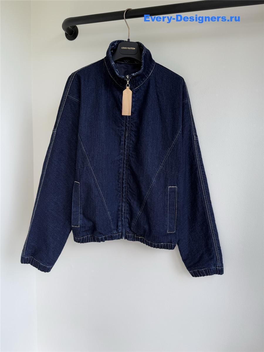 l0vis Vvtt0n denim zip-up jacket