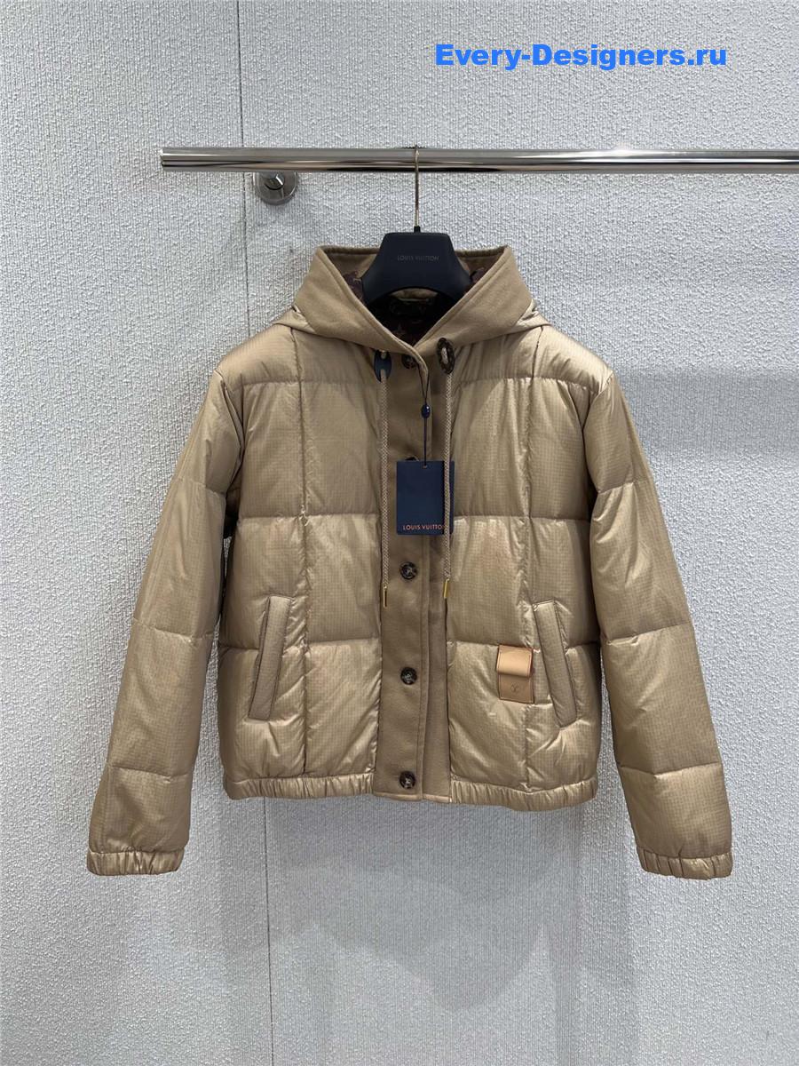 l0vis Vvtt0n hooded quilted ripstop jacket