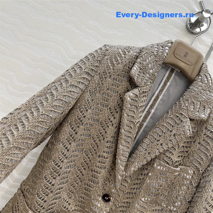 BC Lace-appliqué Blazer