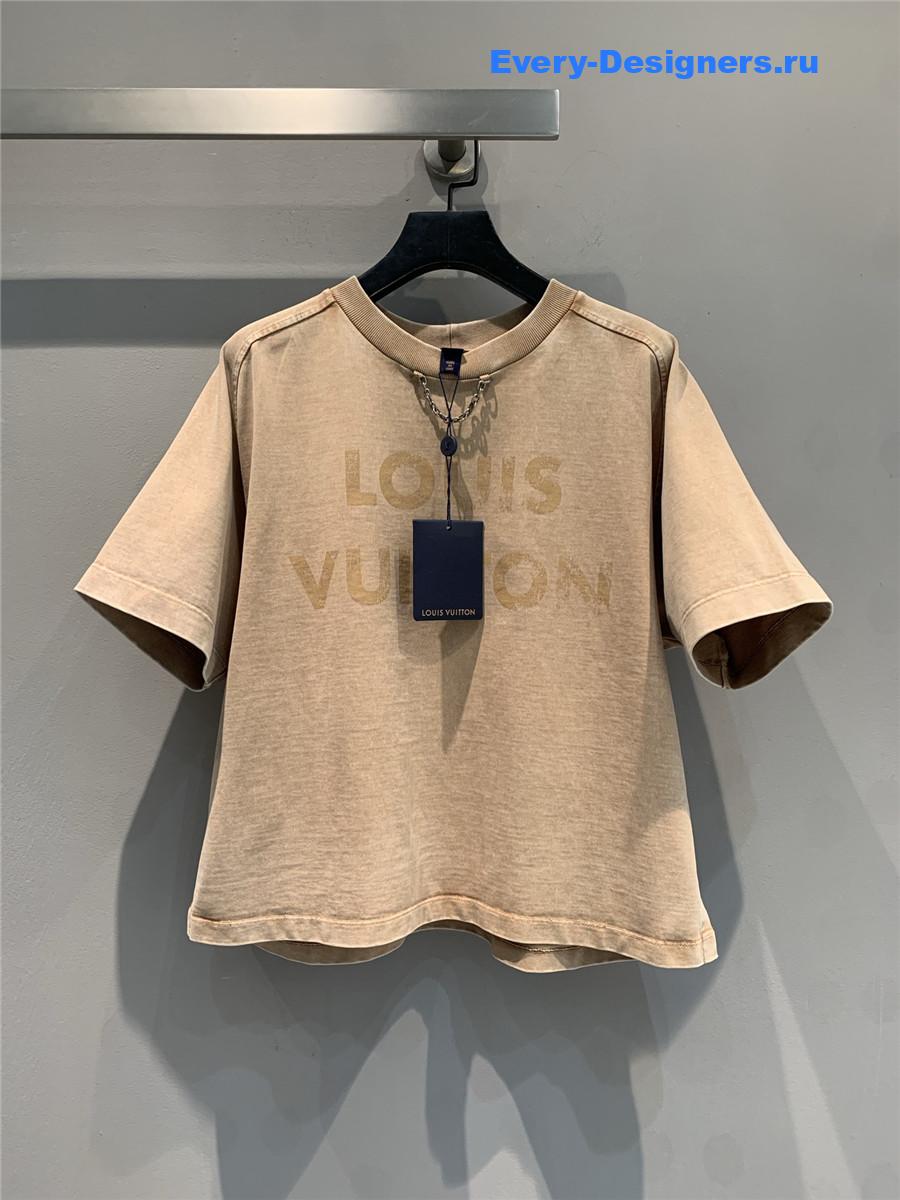 l0vis Vvtt0n vintage-effect t-shirt