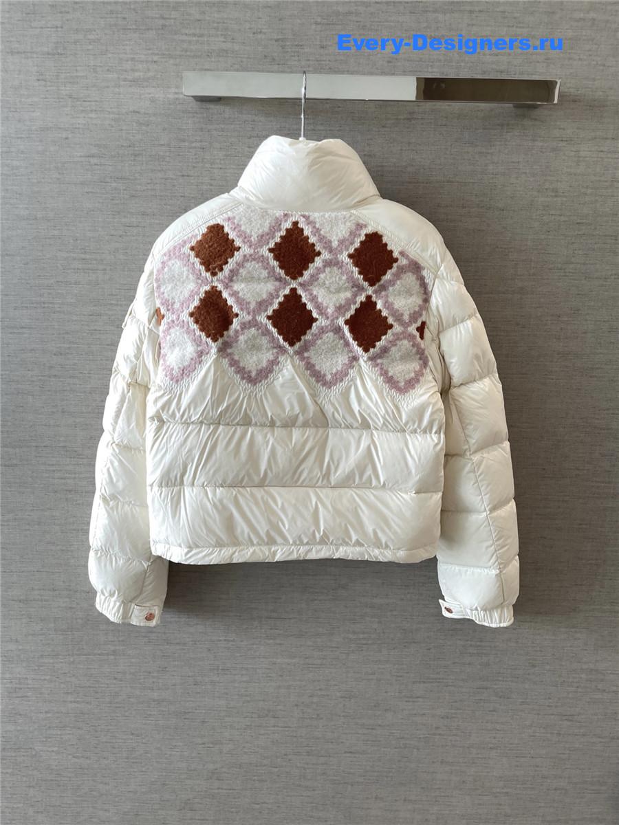 moncler chitre D1am0nd-quilted padded shirt jacket