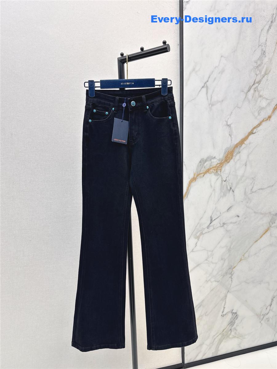 l0vis Vvtt0n black flared jeans