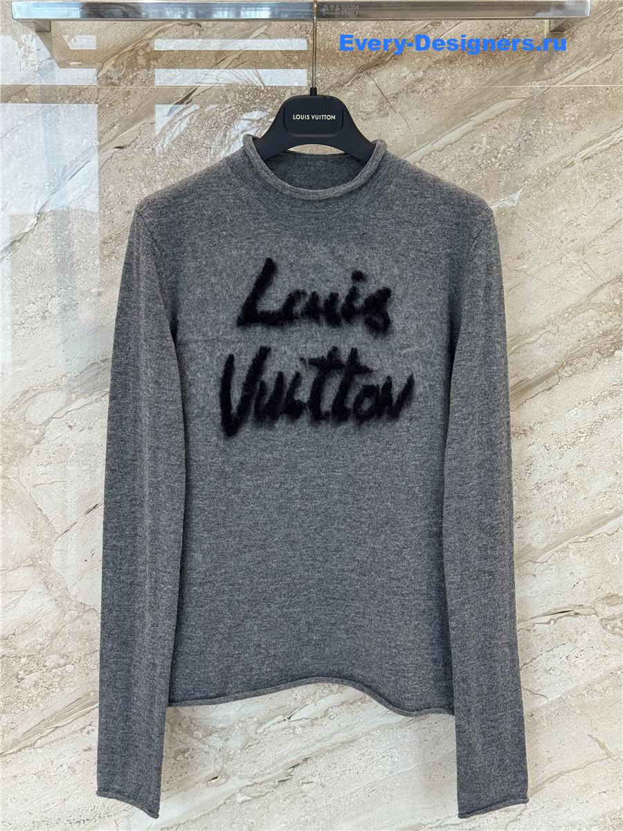 l0vis Vvtt0n brushed signature pullover