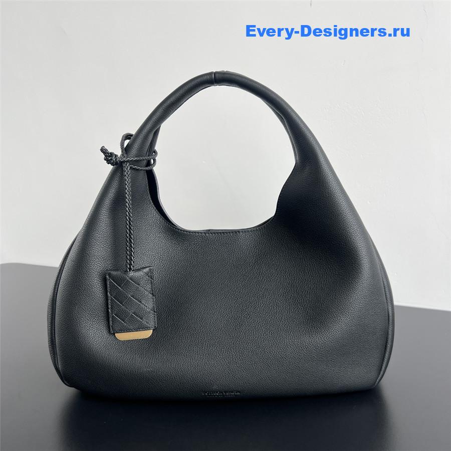 b0tt*ga Ven*ta black large campana tote bag
