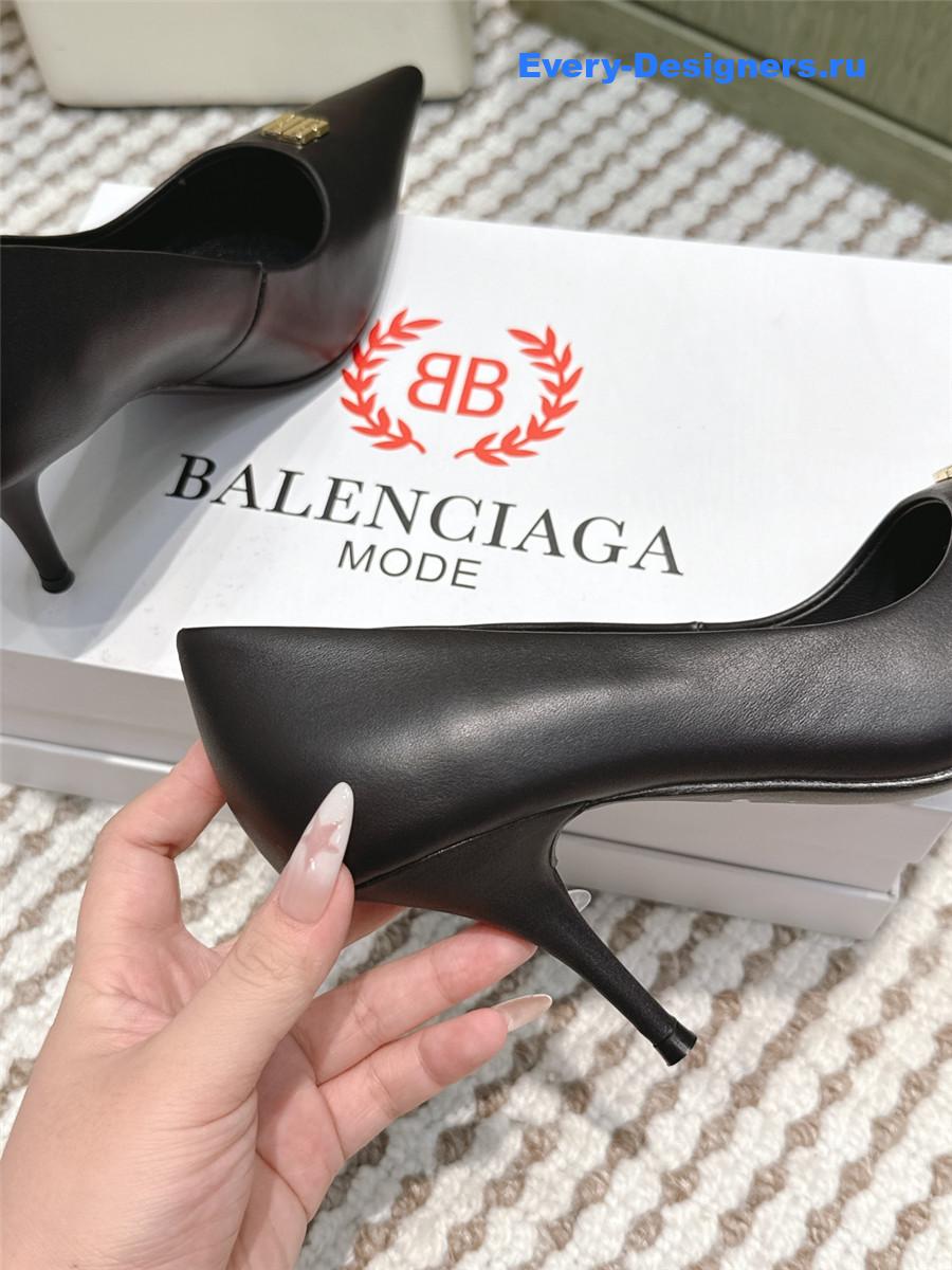 Ba1en*iaga black avenue editor 90 pumps