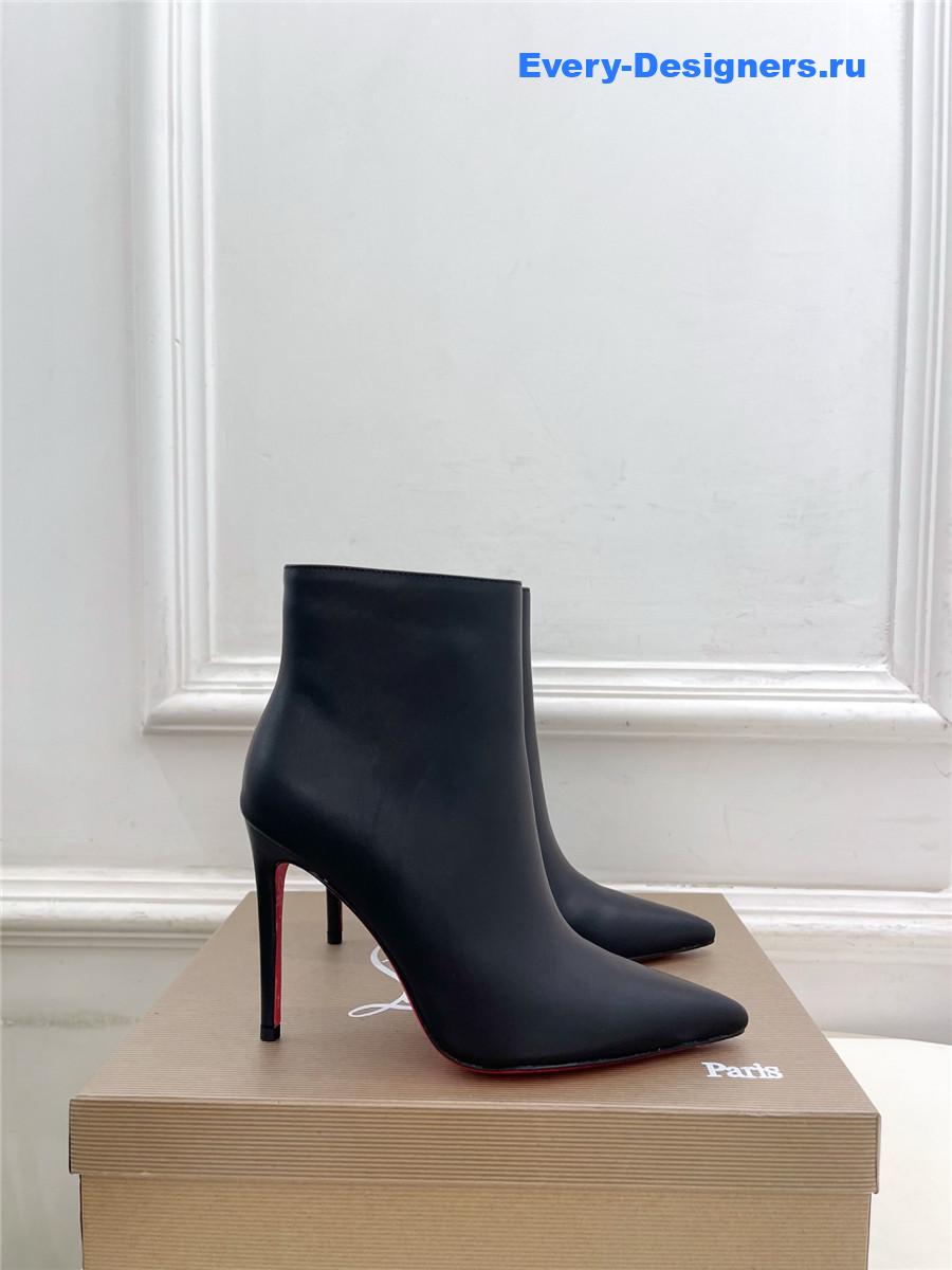 Chr1st1an louboutin so kate black leather boot